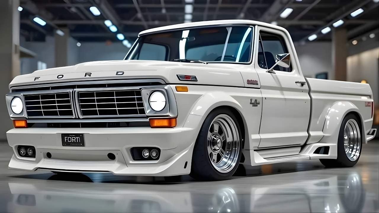 Ford F-100 2026 Revival Blends Retro Styling With Advanced Truck Technology